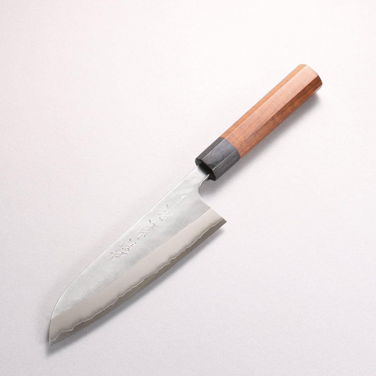 Nao Yamamoto Silver Steel No.3 Nashiji Santoku 165mm Maple Handle - Seisuke Knife