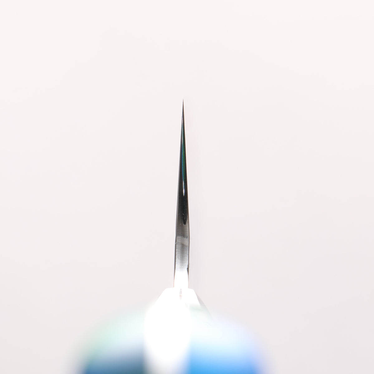 Yu Kurosaki Senko Custom SG2 Hammered Small Bunka 150mm Blue Green Acrylic Handle - Seisuke Knife