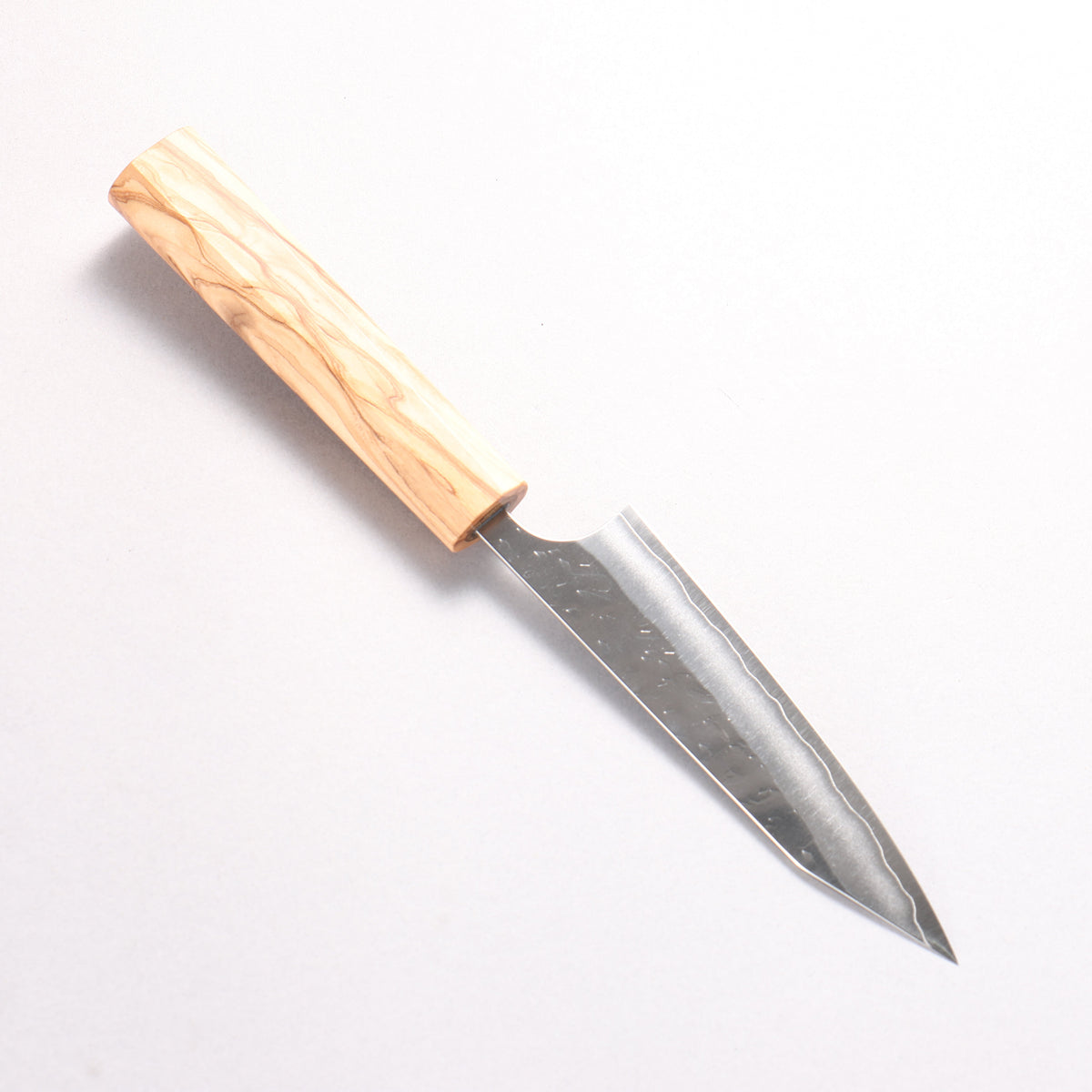 Yoshimi Kato Hyo SG2 Hammered Petty-Utility 120mm Olive tree (V Shaped) Handle