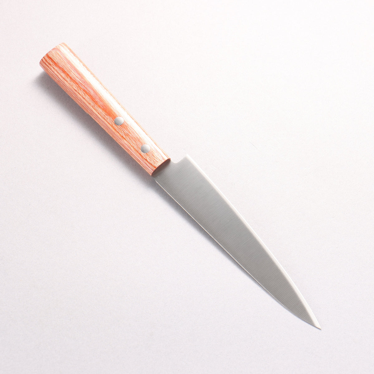 Kanetsune 555 Series DSR-1K6 Petty-Utility 135mm Red Pakka wood Handle