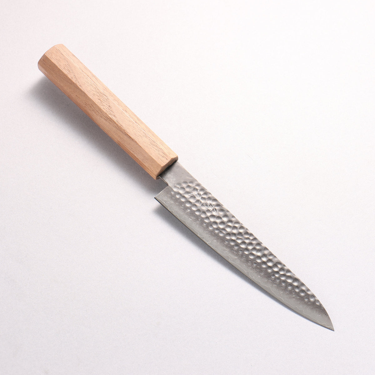 Oul VG10 Hammered Damascus Black dyeing Petty-Utility 150mm Walnut Handle