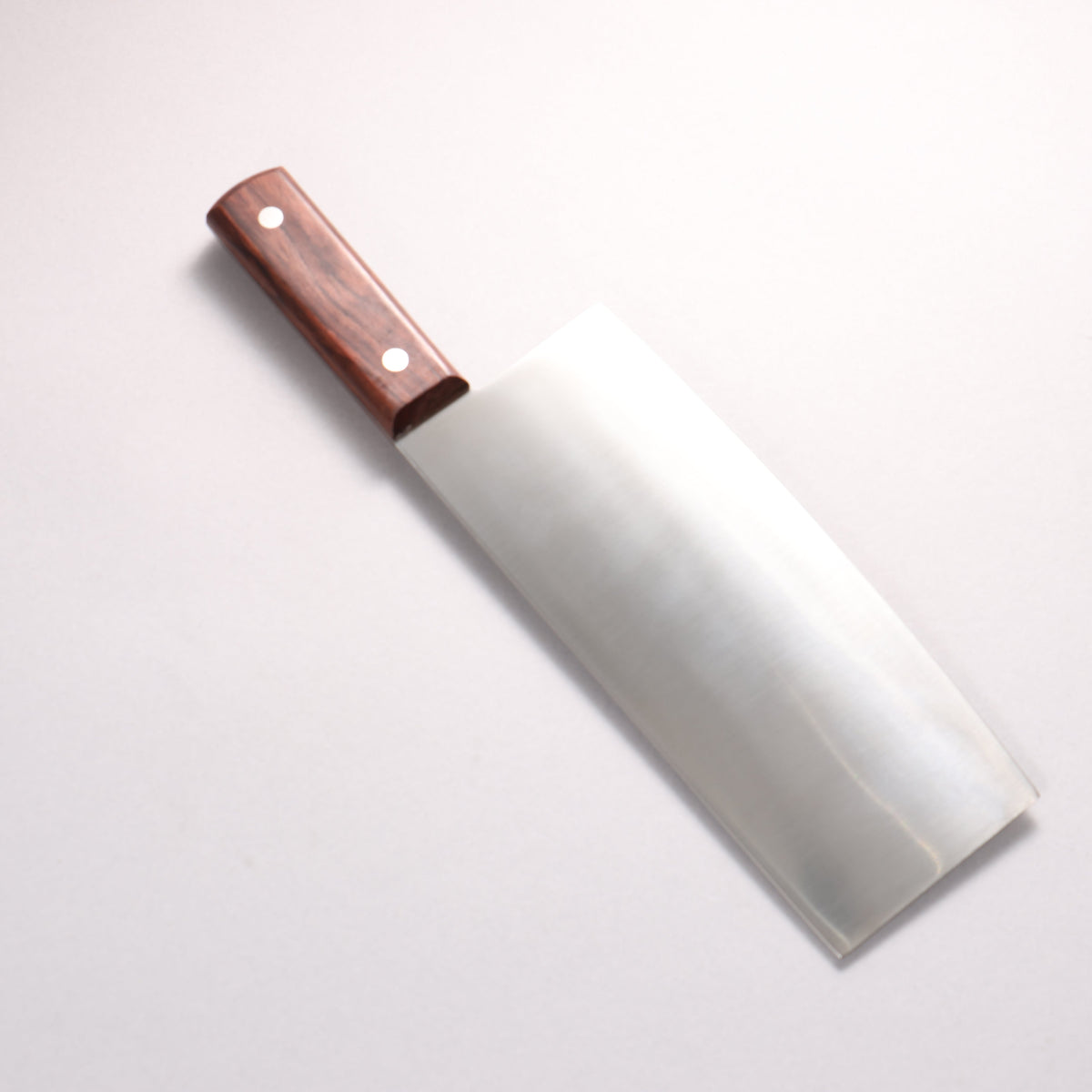 Seisuke Molybdenum Chinese Cleaver 220mm Brown Pakka wood Handle