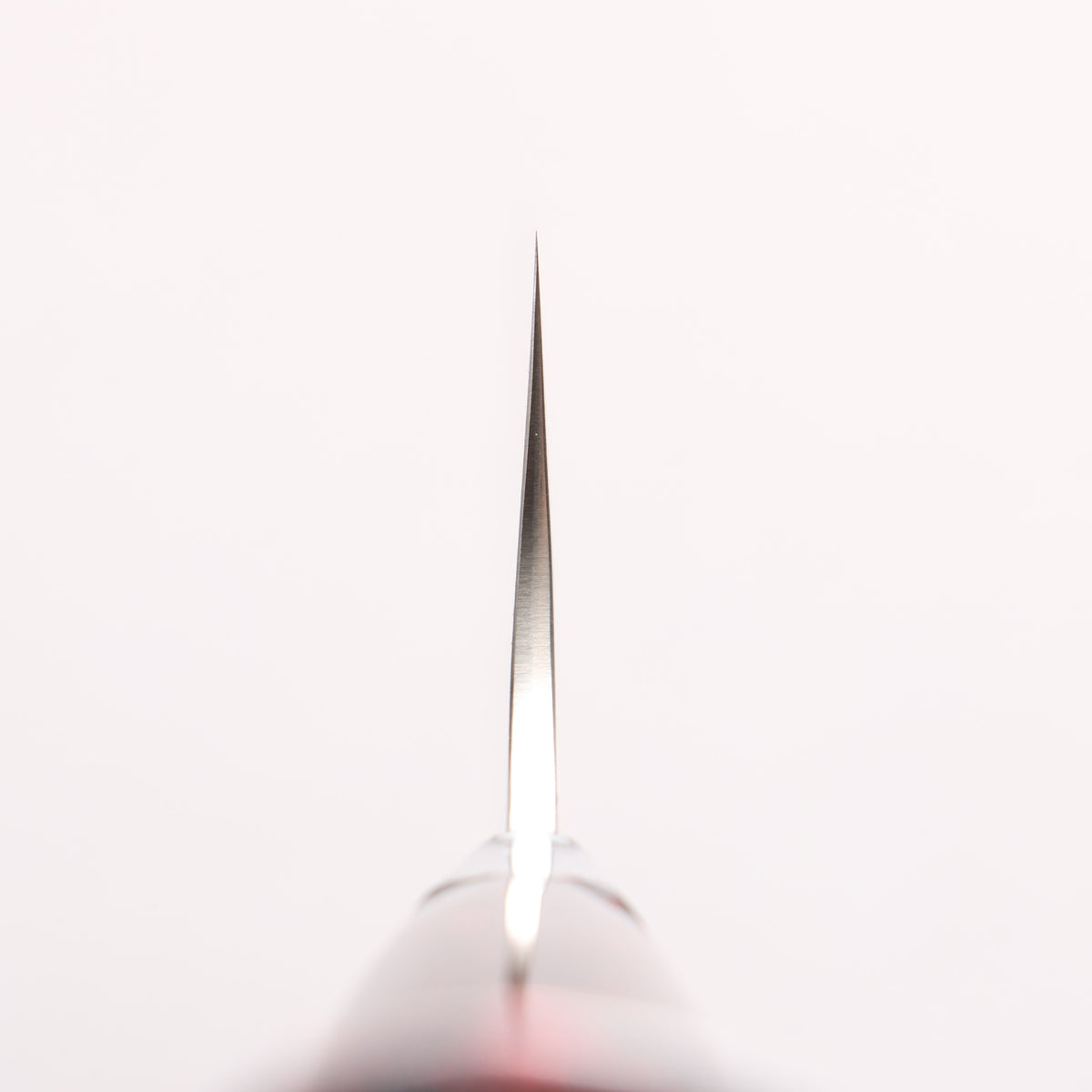 Takeshi Saji SPG STRIX Damascus Gyuto 240mm Black and Red Urethane Coating Handle with Sheath