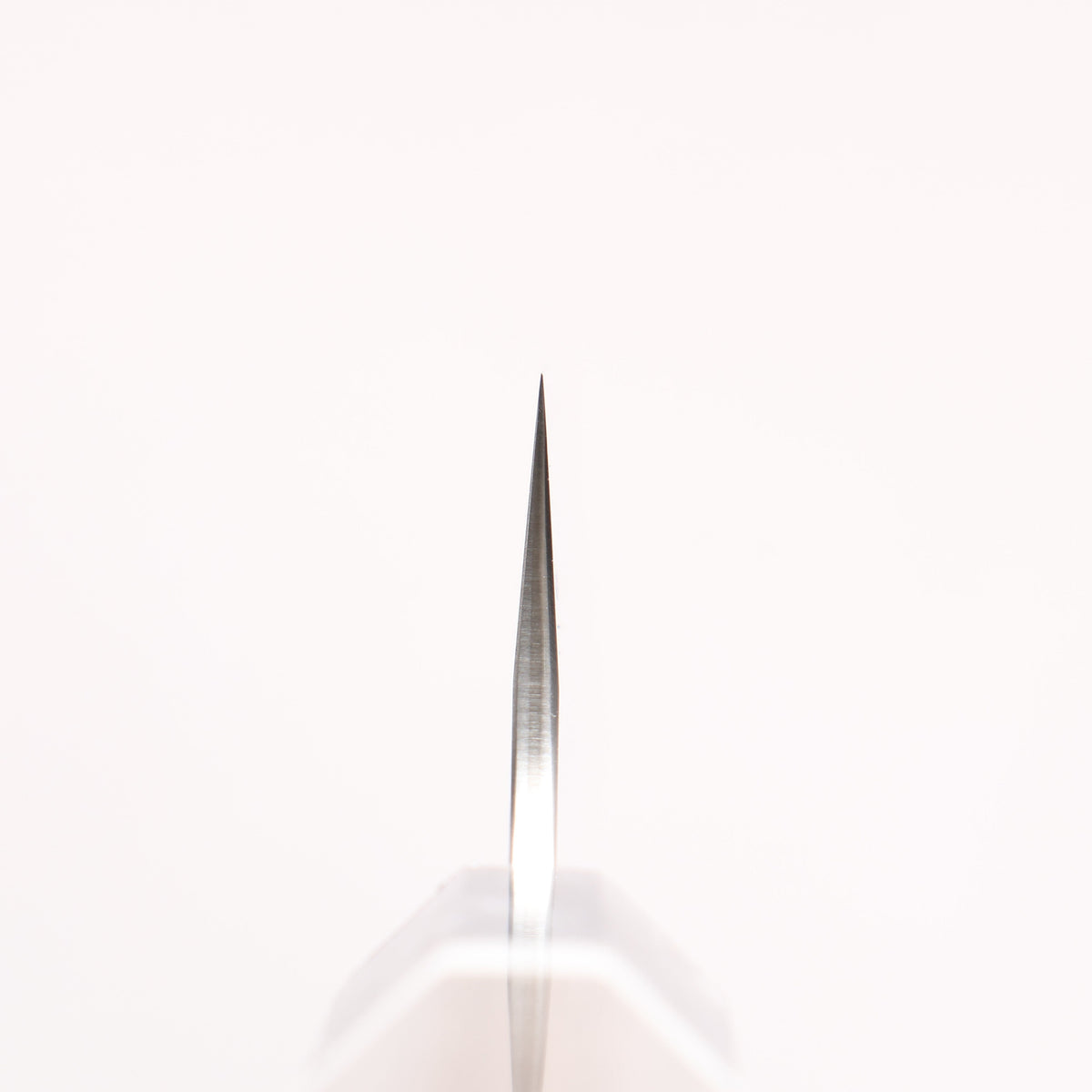 Yu Kurosaki Gekko VG-XEOS Petty-Utility 150mm Gray Stabilized Wood (Ferrule: Gray Marbled Acrylic with White and Silver Rings) Handle