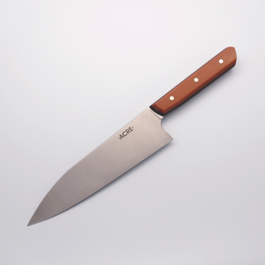  Acre Macrum RWL-34 Chef's Knife 7.25" Butterscotch Handle - Seisuke Knife