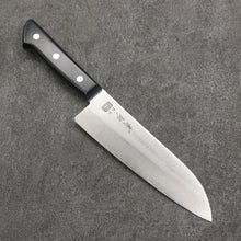  Seisuke VG1 Migaki Polish Finish Santoku  165mm Black Pakka wood Handle - Seisuke Knife