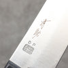 Seisuke VG1 Migaki Polish Finish Santoku  165mm Black Pakka wood Handle - Seisuke Knife