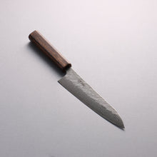  Seisuke Stainless Steel 440C Hammered Damascus Gyuto  180mm Oak Handle - Seisuke Knife