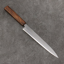  Seisuke AUS8 Yanagiba  210mm Oak Handle - Seisuke Knife