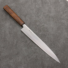  Seisuke AUS8 Yanagiba  240mm Oak Handle - Seisuke Knife