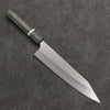 Yoshimi Kato Minamo SG2 Hammered Kiritsuke Gyuto  210mm Stabilized wood (With White ring) Handle - Seisuke Knife - Slide 1