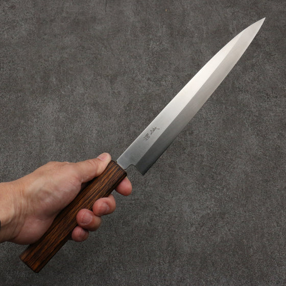 Seisuke AUS8 Yanagiba  240mm Oak Handle - Seisuke Knife