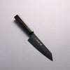 Sakai Takayuki Kurokage VG10 Kiritsuke Santoku  160mm Ebony(6 sided teardrop) Handle - Seisuke Knife - Slide 1