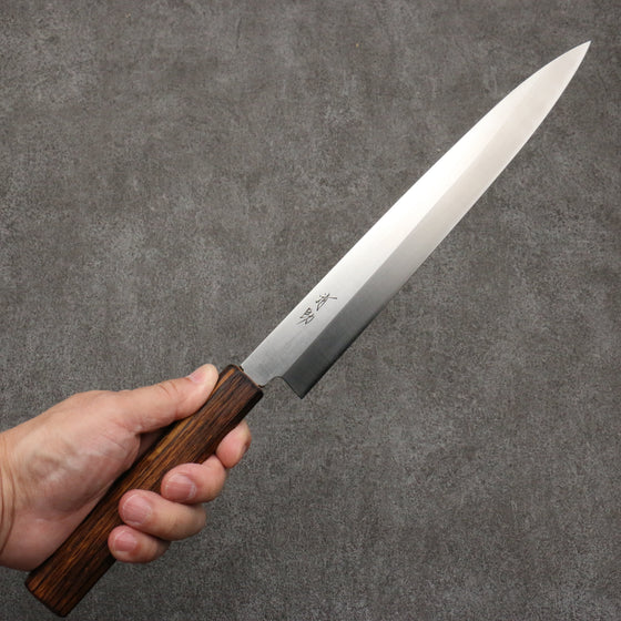 Seisuke AUS8 Yanagiba  270mm Oak Handle - Seisuke Knife