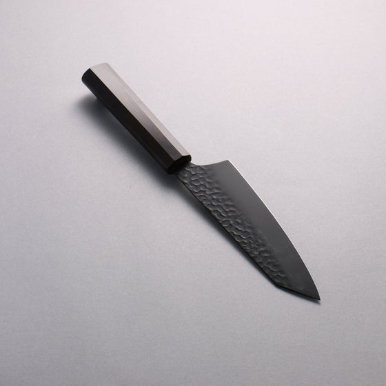 Sakai Takayuki Kurokage VG10 Kiritsuke Santoku  160mm Ebony(6 sided teardrop) Handle - Seisuke Knife