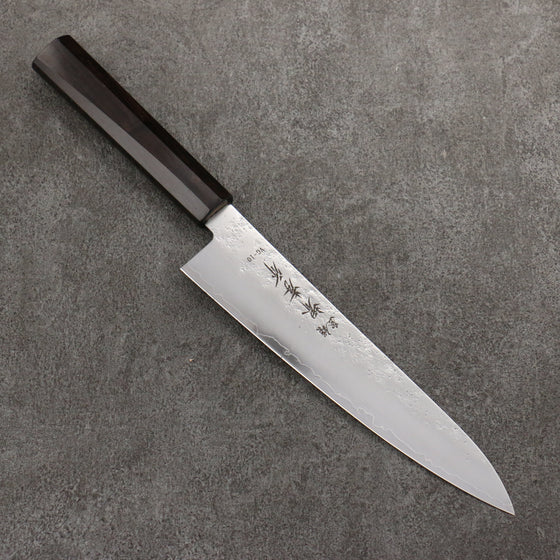 Sakai Takayuki VG10 Nashiji Gyuto  210mm Ebony Wood Handle - Seisuke Knife