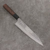 Yoshimi Kato VG10 Damascus Kiritsuke Gyuto  210mm Wenge Handle - Seisuke Knife - Slide 1