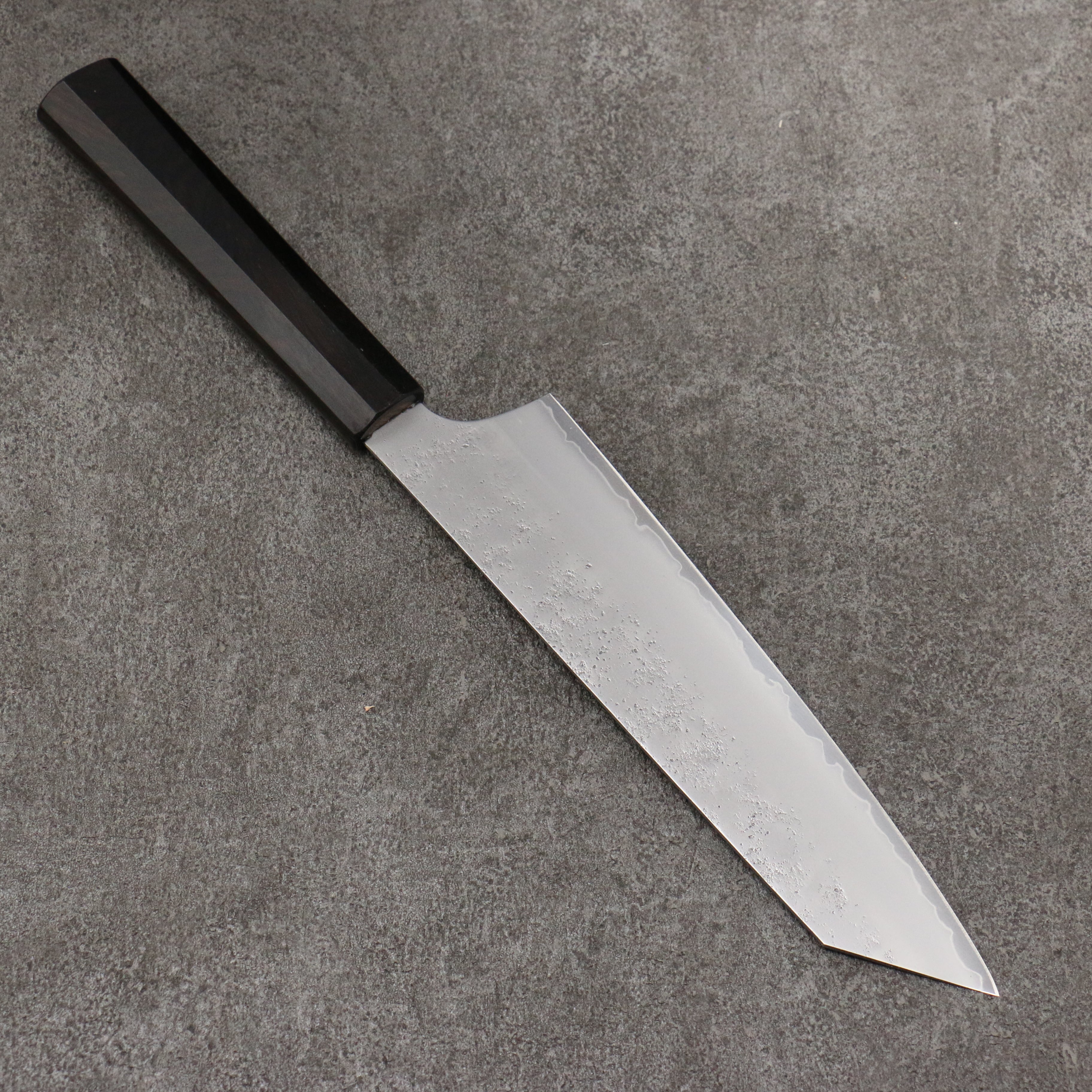 Sakai Takayuki VG10 Nashiji Kiritsuke Gyuto  190mm Ebony Wood Handle - Seisuke Knife