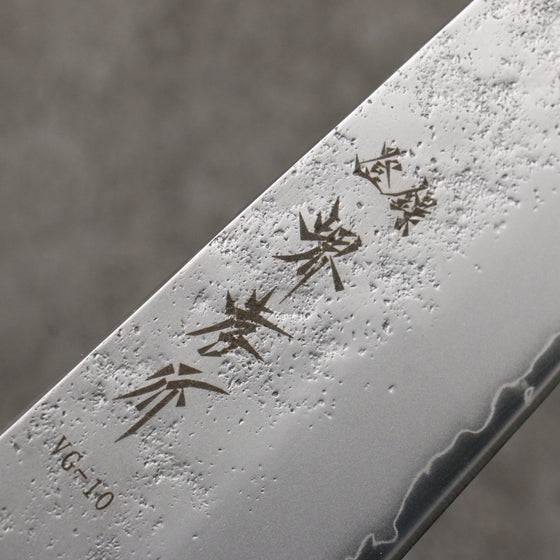 Sakai Takayuki VG10 Nashiji Kiritsuke Gyuto  190mm Ebony Wood Handle - Seisuke Knife