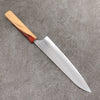 Yoshimi Kato Minamo SG2 Hammered Gyuto  210mm Olive Tree and Red Resin Handle - Seisuke Knife - Slide 2
