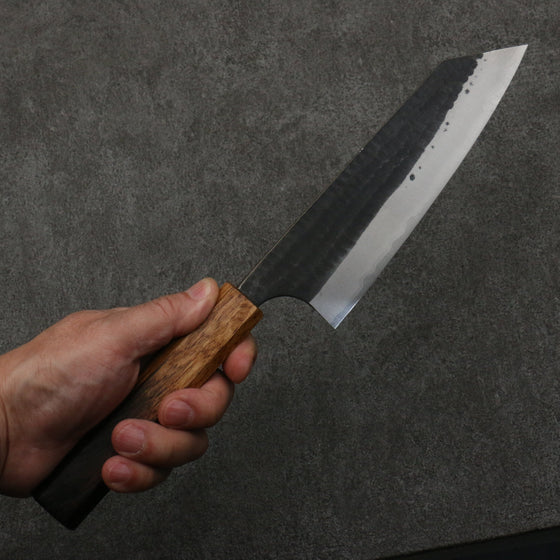 Anryu Blue Super Bunka  165mm Burnt Oak Handle - Seisuke Knife