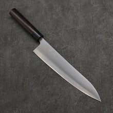  Seisuke Blue Super Gyuto  240mm Rosewood (Ferrule: Black Pakka Wood) Handle - Seisuke Knife