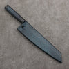 Yu Kurosaki Senko Ei Ai Tenmoku SG2 Hammered Gyuto  210mm Indigo Lacquered (Tenmoku) Handle with Sheath - Seisuke Knife - Slide 6