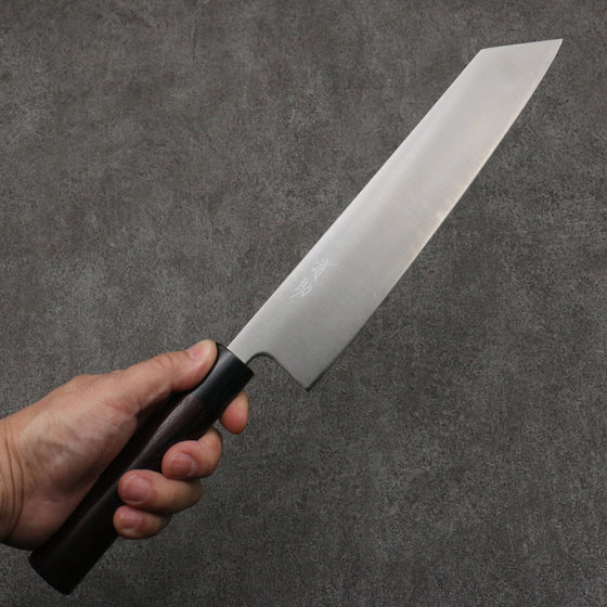 Seisuke Blue Super Kiritsuke Gyuto  240mm Rosewood (Ferrule: Black Pakka Wood) Handle - Seisuke Knife