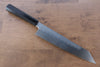 Jikko Honyaki White Steel No.3 Kasumitogi Kiritsuke Gyuto  240mm Ebony Wood Handle - Seisuke Knife - Slide 1