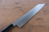 Jikko Honyaki White Steel No.3 Kasumitogi Kiritsuke Gyuto  240mm Ebony Wood Handle - Seisuke Knife