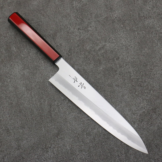 Kagekiyo White Steel No.1 Gyuto  240mm Akaro Laquered (Magnolia) Handle - Seisuke Knife