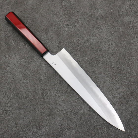 Kagekiyo White Steel No.1 Gyuto  240mm Akaro Lacquered (Magnolia) Handle - Seisuke Knife