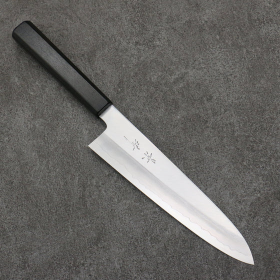 Kagekiyo Silver Steel No.3 Gyuto  210mm Black Lacquered (Magnolia) Handle - Seisuke Knife