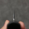 Kagekiyo Silver Steel No.3 Gyuto  210mm Black Lacquered (Magnolia) Handle - Seisuke Knife