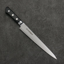  Sakai Takayuki [Left Handed] Japanese Steel Sujihiki  210mm Black Pakka wood Handle - Seisuke Knife