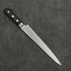 Sakai Takayuki [Left Handed] Japanese Steel Sujihiki  210mm Black Pakka wood Handle - Seisuke Knife - Slide 2