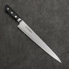 Sakai Takayuki [Left Handed] Japanese Steel Sujihiki  240mm Black Pakka wood Handle - Seisuke Knife - Slide 1