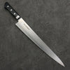 Sakai Takayuki [Left Handed] Japanese Steel Sujihiki  300mm Black Pakka wood Handle - Seisuke Knife - Slide 1