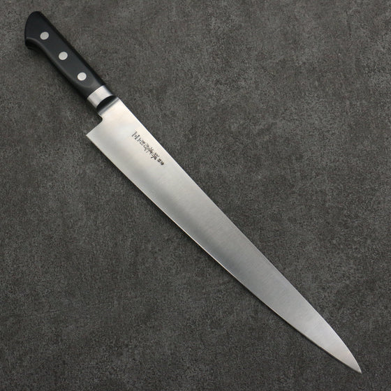 Sakai Takayuki [Left Handed] Japanese Steel Sujihiki  300mm Black Pakka wood Handle - Seisuke Knife