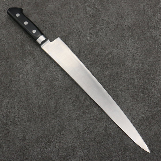 Sakai Takayuki [Left Handed] Japanese Steel Sujihiki  300mm Black Pakka wood Handle - Seisuke Knife