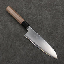  Kagekiyo Chromax Steel Santoku  180mm Walnut Handle - Seisuke Knife