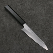  Kagekiyo Silver Steel No.3 Petty-Utility  150mm Black Lacquered (Magnolia) Handle - Seisuke Knife