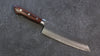 Seisuke VG10 Hammered Santoku  165mm Mahogany Handle - Seisuke Knife