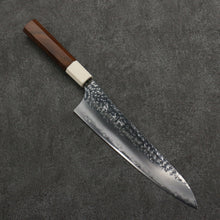  Yu Kurosaki Senko Ryu SG2 Hammered Gyuto  210mm Walnut (Ferrule: White Resin) Handle - Seisuke Knife