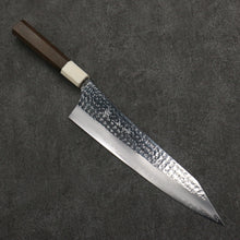  Yu Kurosaki Senko Ei SG2 Hammered Gyuto  240mm Walnut (Ferrule: White Resin) Handle - Seisuke Knife