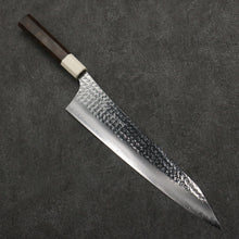  Yu Kurosaki Senko Ei SG2 Hammered Gyuto  270mm Walnut (Ferrule: White Resin) Handle - Seisuke Knife