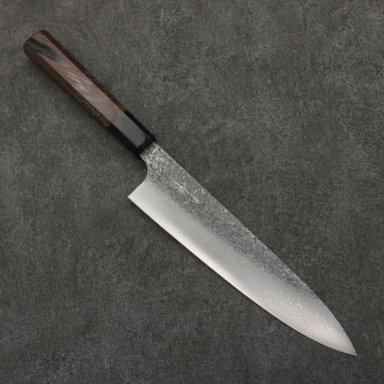 Kei Kobayashi SG2 Damascus Gyuto  210mm Wenge Handle - Seisuke Knife