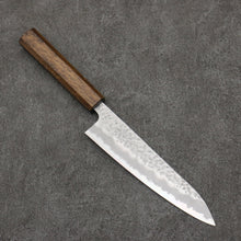  Oul White Steel No.1 Hammered Gyuto  180mm Oak Handle - Seisuke Knife