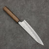 Oul White Steel No.1 Hammered Gyuto  180mm Oak Handle - Seisuke Knife