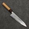 Oul White Steel No.1 Gyuto  180mm Keyaki (Japanese Elm) Handle - Seisuke Knife